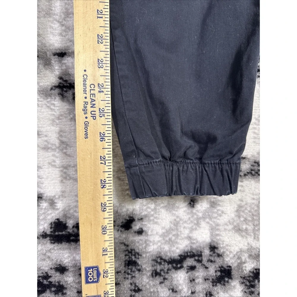 Bearbottom Pants Mens Size Extra Large Black‎ Tapered Leg Stretch Chino Preppy